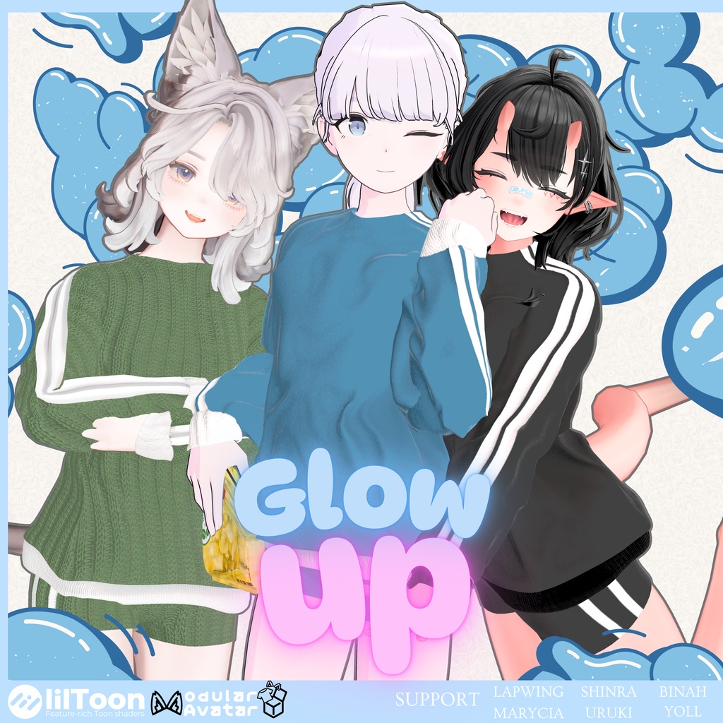 【SALE 800 ⇒ 500】-GlowUp- 【フルセット販売】