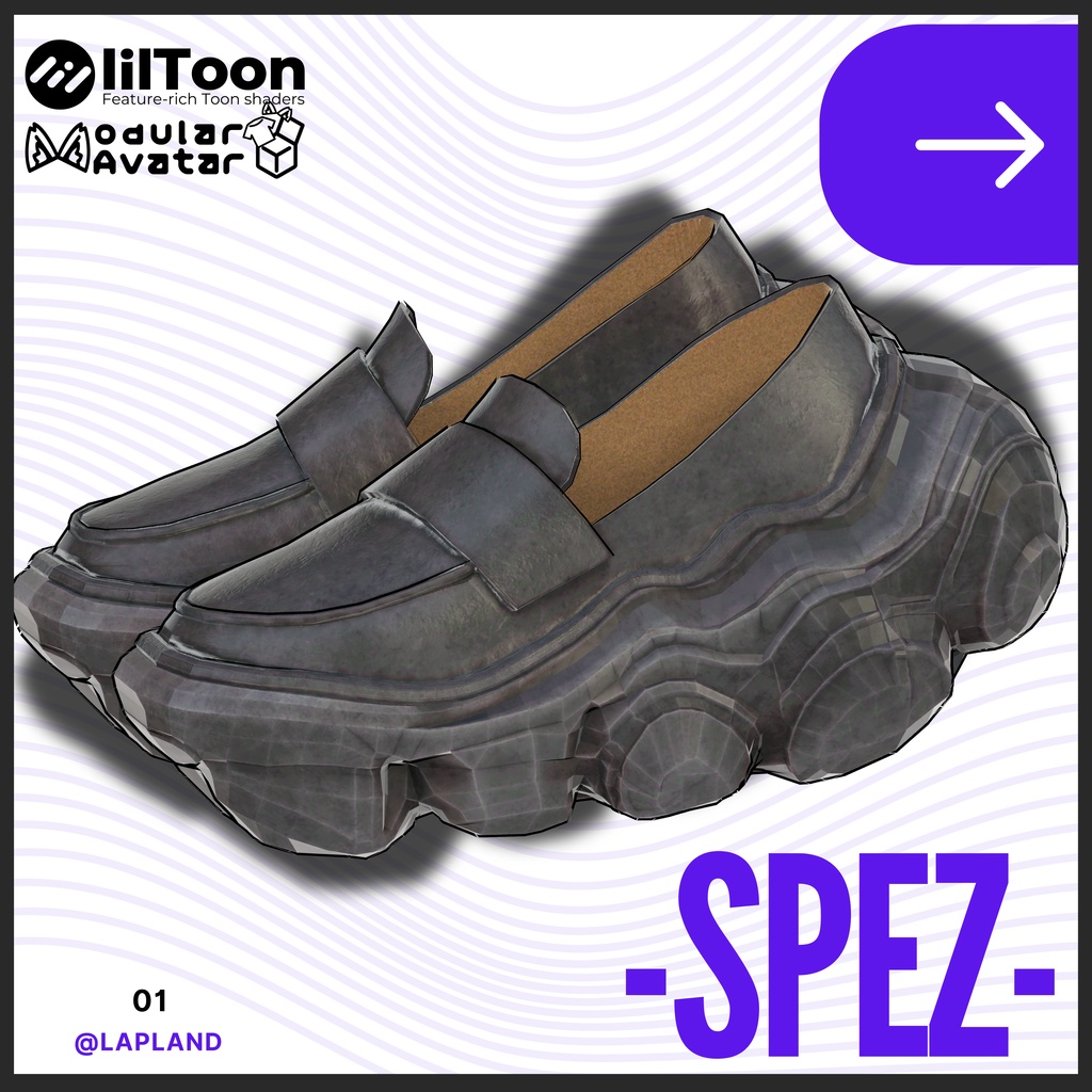 【靴単体商品】-SPEZ-【11アバター対応】