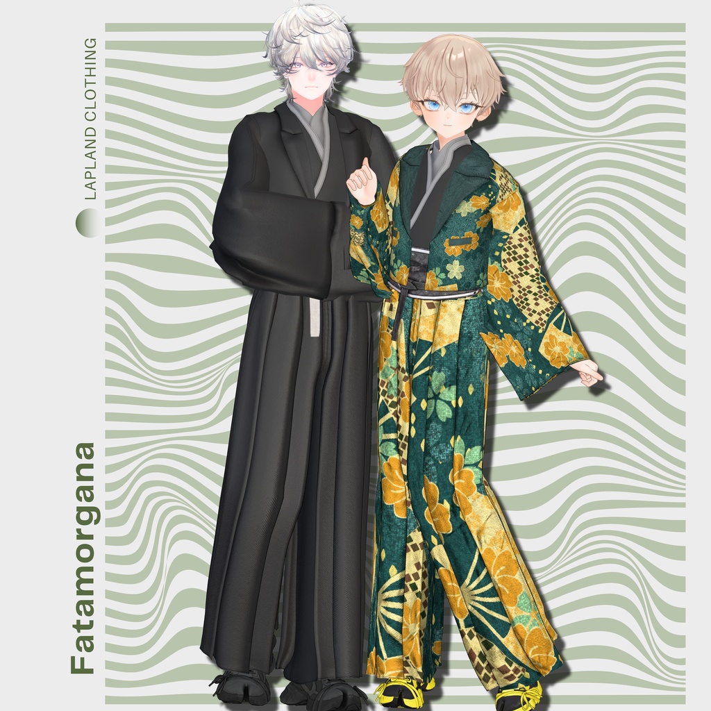 【フルセット】-Fatamorgana- 【男性6アバター&女性4アバター追加予定】