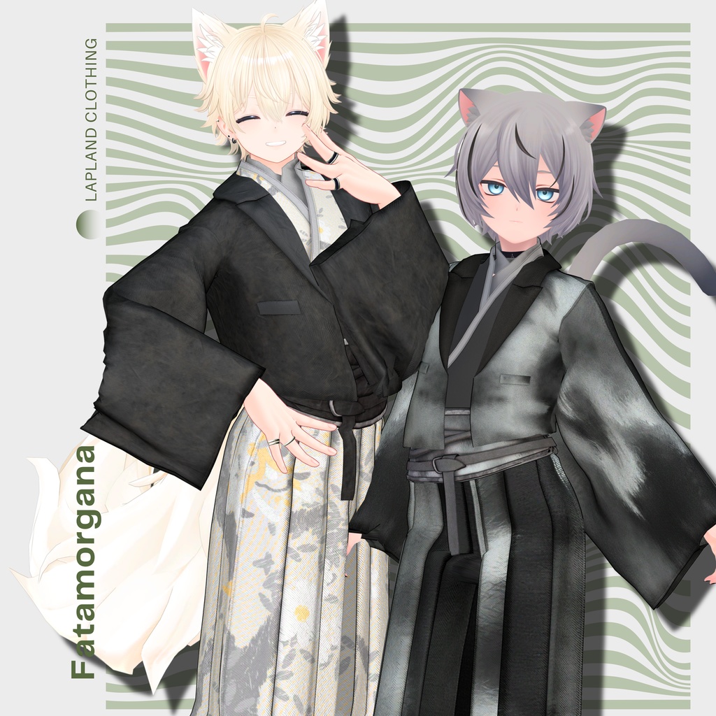 【フルセット】-Fatamorgana- 【男性6アバター&女性4アバター追加予定】