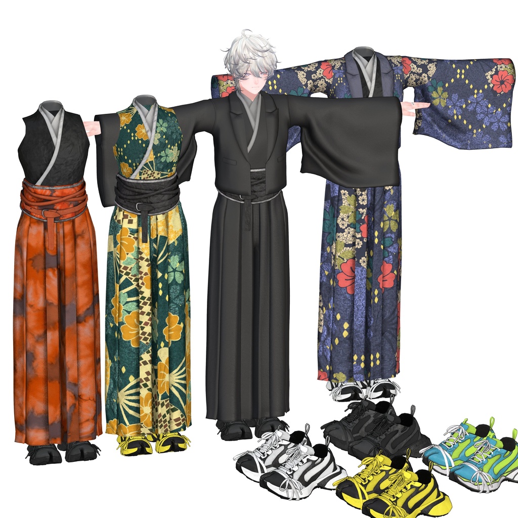 【フルセット】-Fatamorgana- 【男性6アバター&女性4アバター追加予定】