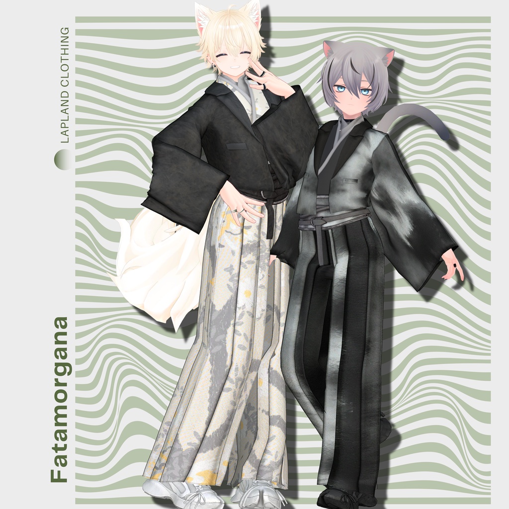 【フルセット】-Fatamorgana- 【男性6アバター&女性4アバター追加予定】