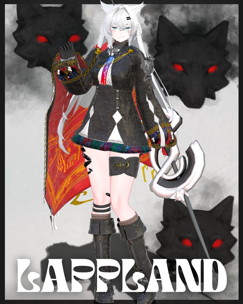 -Lappland-【アークナイツ二次創作衣装】