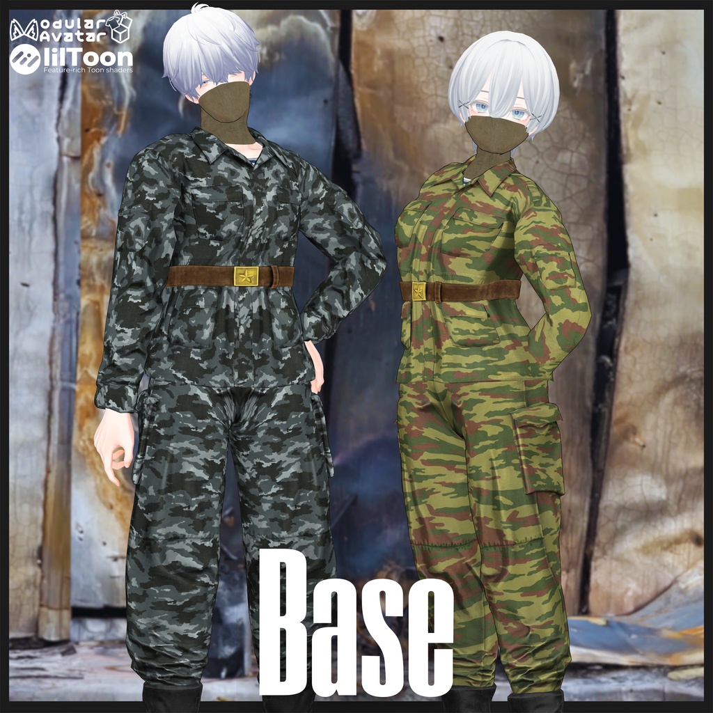 【2/25まで SALE 2500⇒2000】-93- 【男女6アバターフルセット】