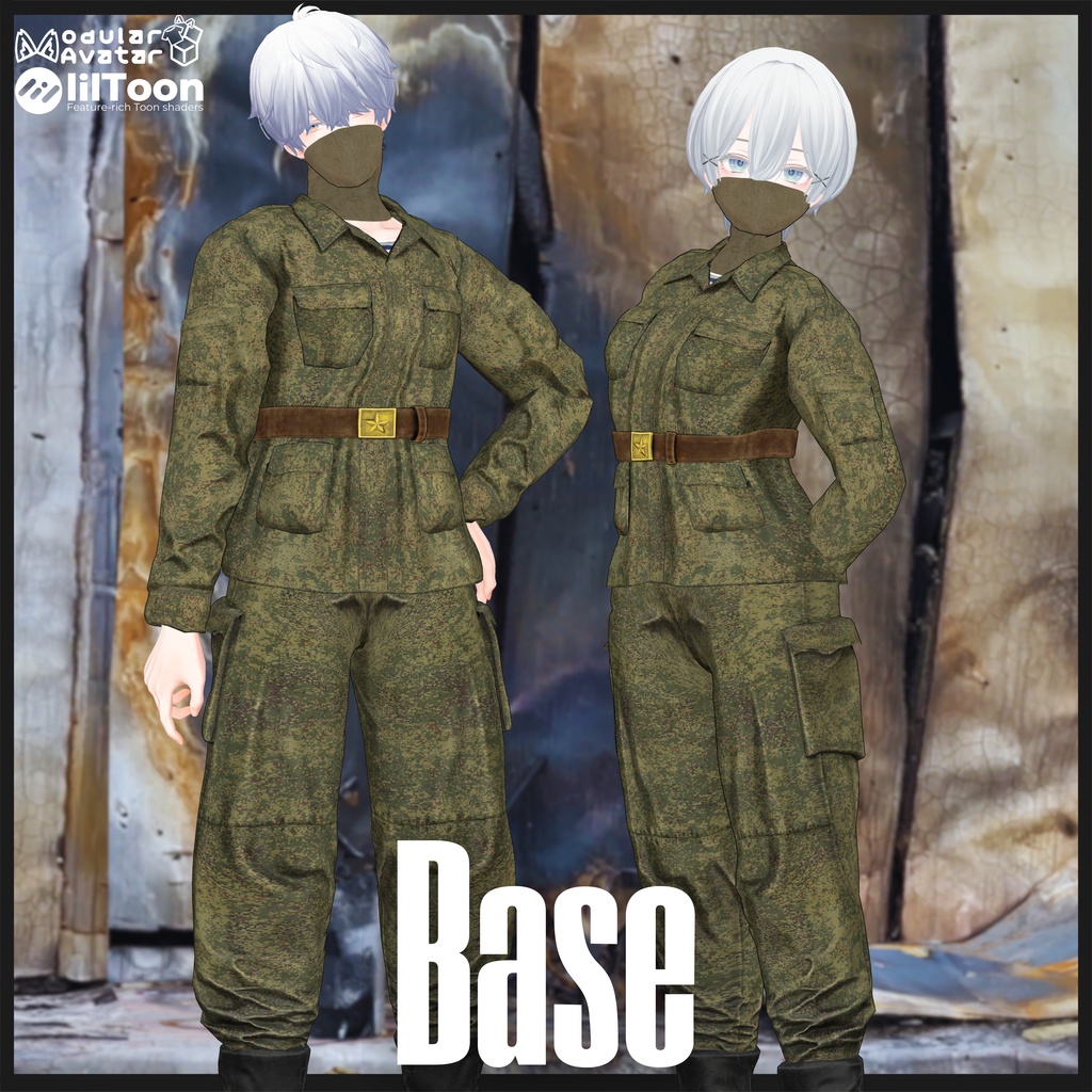 【2/25まで SALE 2500⇒2000】-93- 【男女6アバターフルセット】