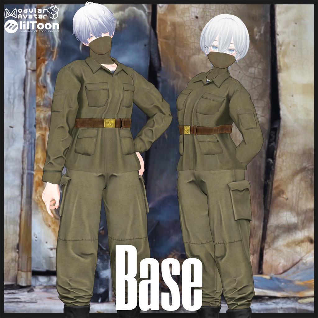 【2/25まで SALE 2500⇒2000】-93- 【男女6アバターフルセット】