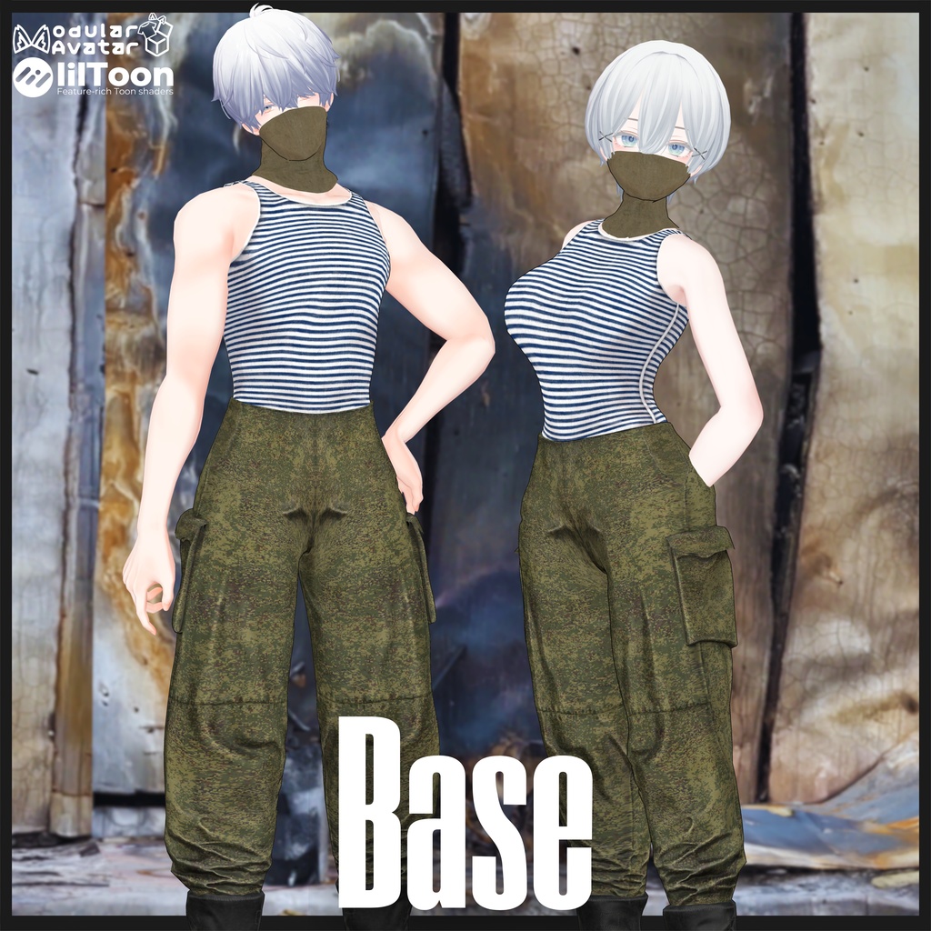 【2/25まで SALE 2500⇒2000】-93- 【男女6アバターフルセット】