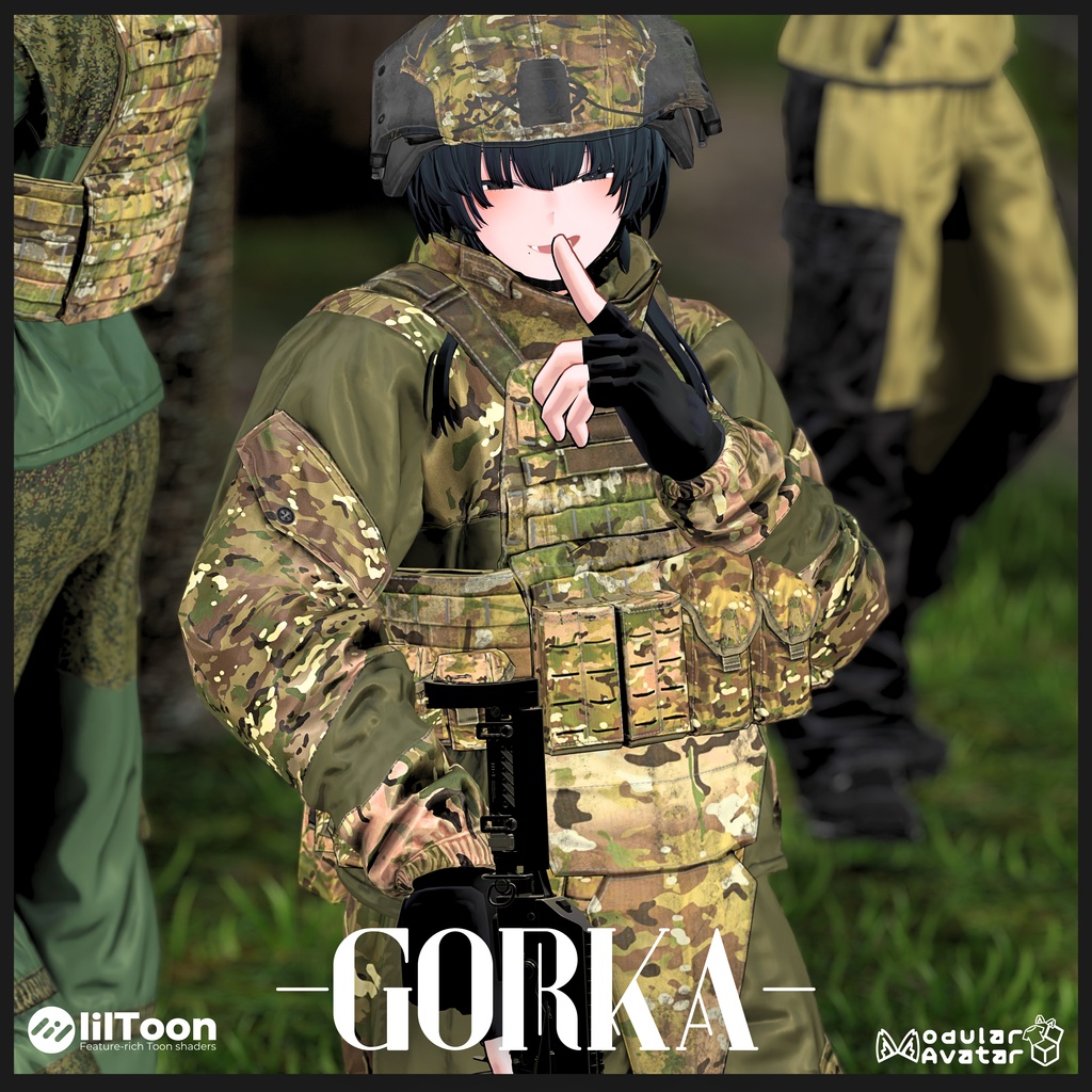 【アプデSALE 7/31まで1500⇒1000】-Gorka-【9アバターフルセット】