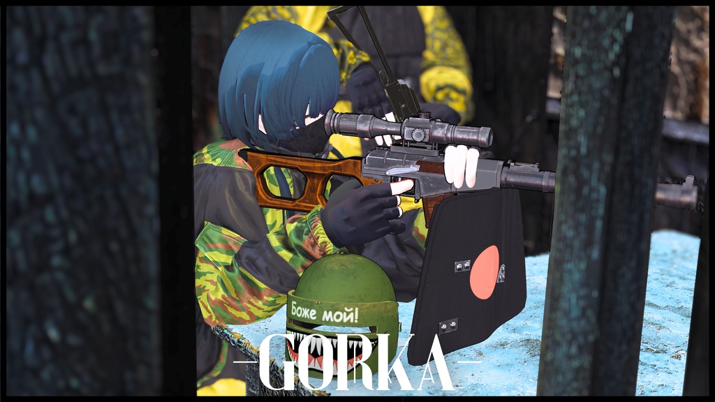 【アプデSALE 7/31まで1500⇒1000】-Gorka-【9アバターフルセット】