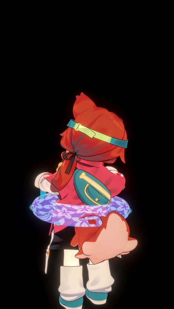 【VRChat想定】浮き輪【3Dモデル】