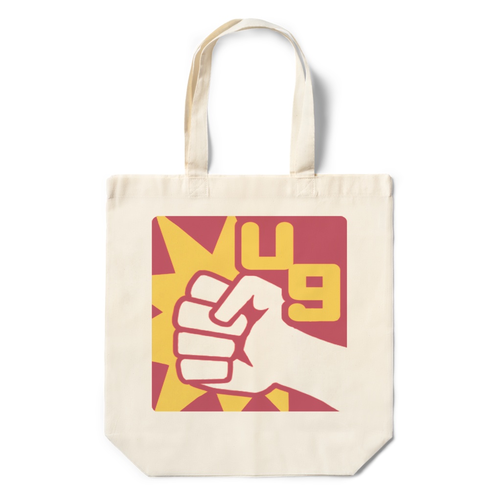 クソデカ素手マークのエコバッグ