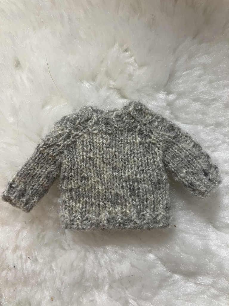 模様編みカシミヤ セーター オビツ11size