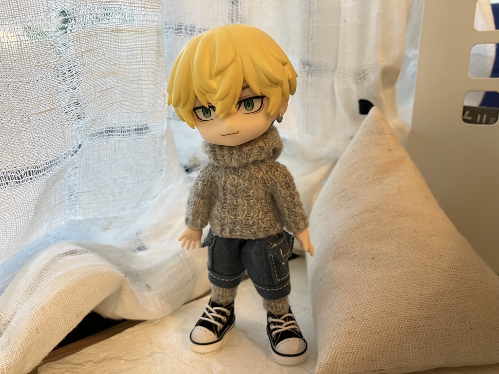 カシミヤフード オビツ11size