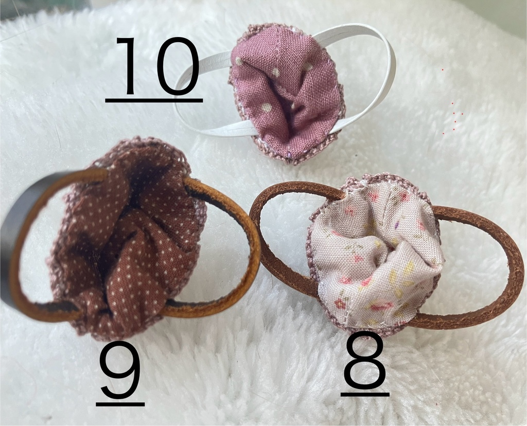 レース編みニットバック