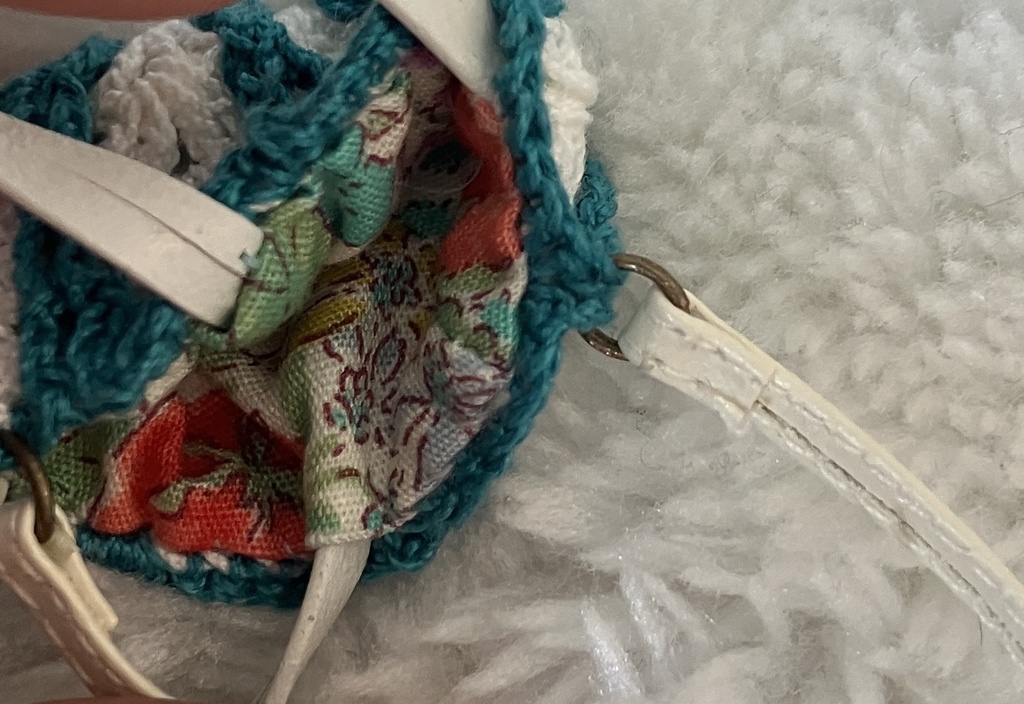 レースニットバッグ ショルダーオプション