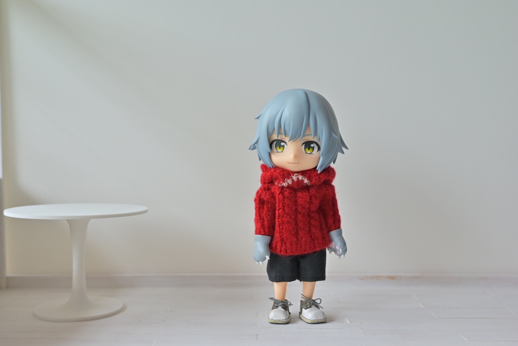 カシミヤ縄編みセーター(オビツ11・ねんどろいどサイズ)