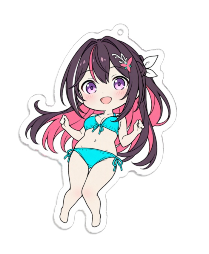 【大きめサイズ!!】選べるアクキー・ホロライブ【全5種・第一弾/水着】