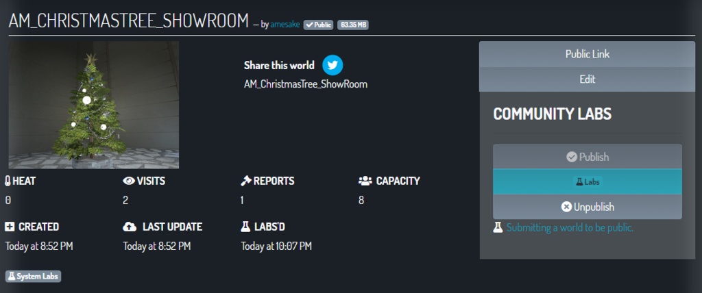 クリスマスツリー