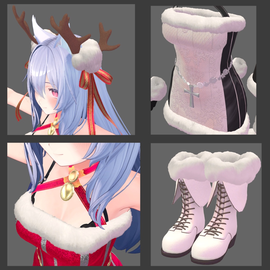 トナカイサンタ【桔梗対応】