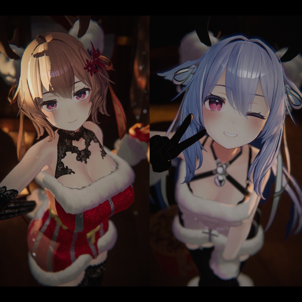 トナカイサンタ【桔梗対応】