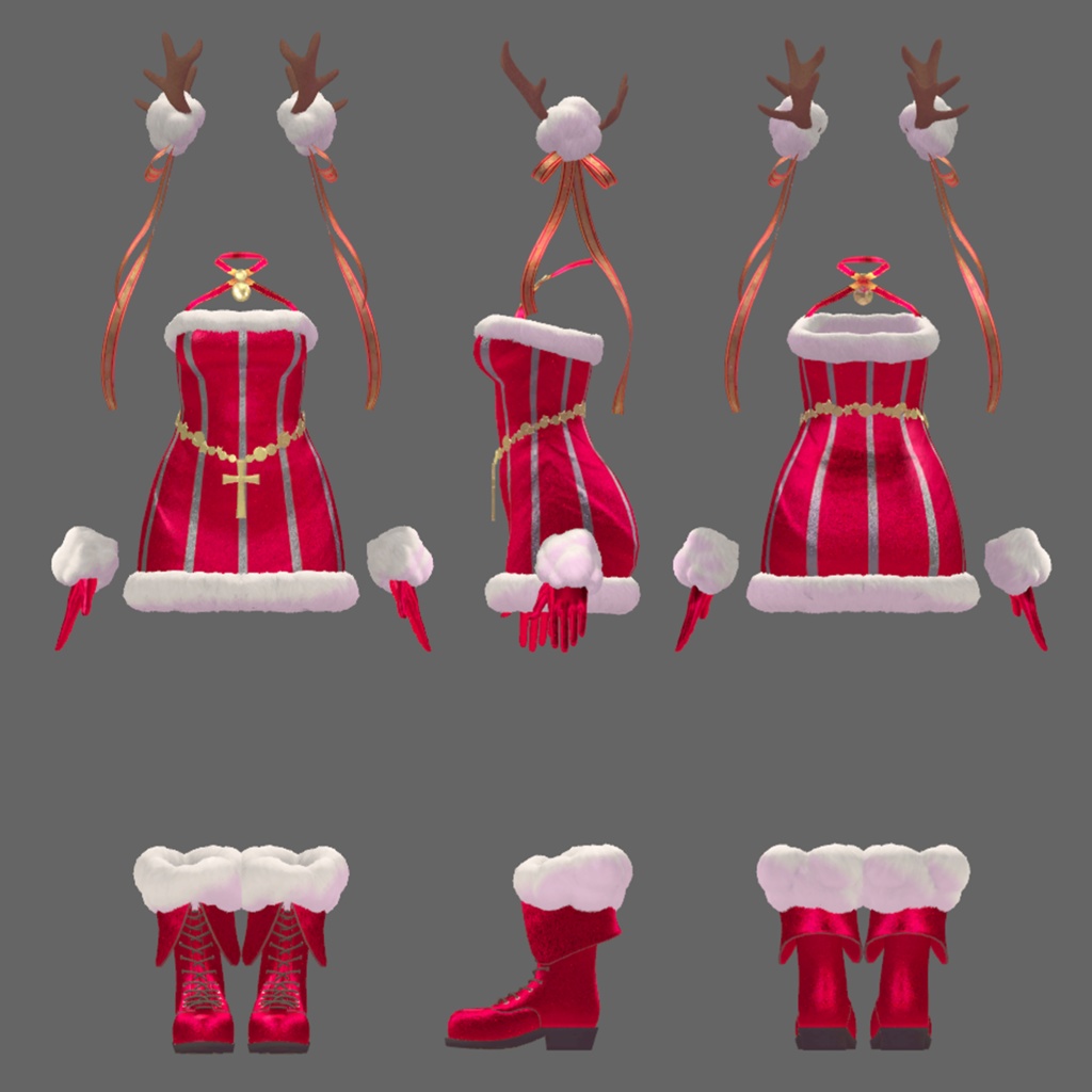 トナカイサンタ