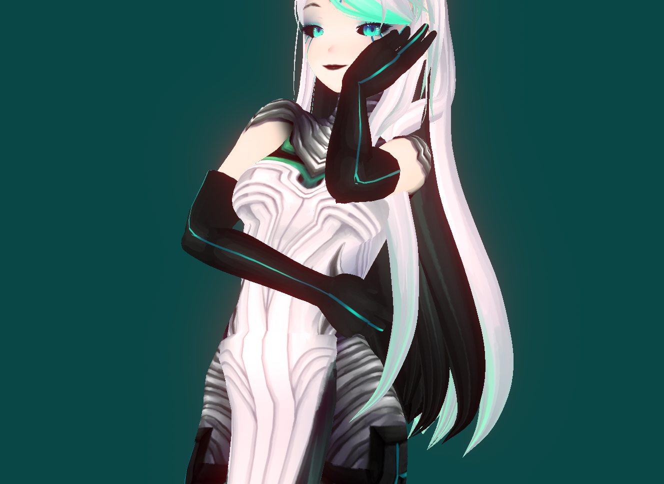 [ VROID ] Cyborg Queen Set [Green, Blue, Red, Pink & Purple] |サイボーグクイーン ...