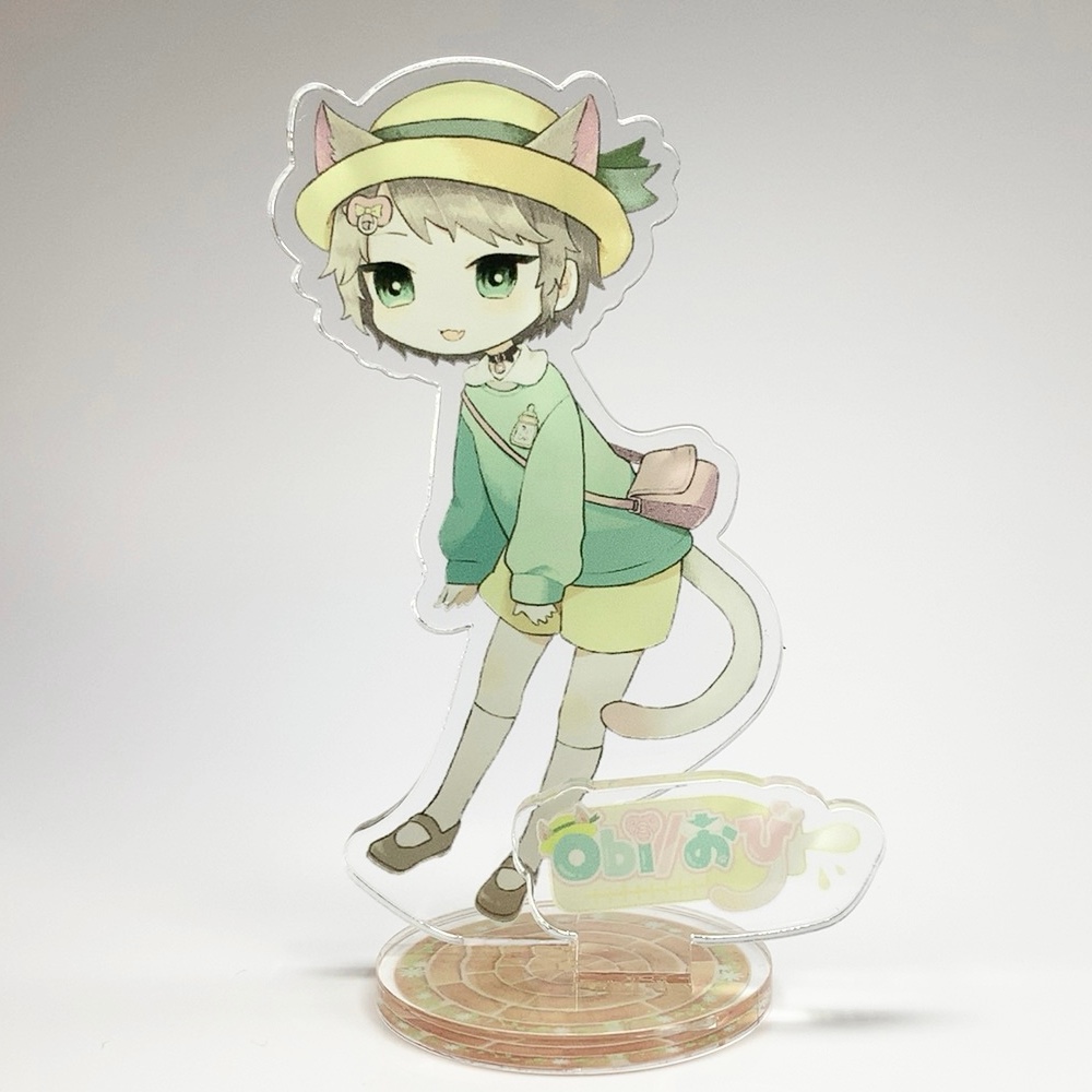 【obi/おび】アクリルフィギュアスタンド【2周年記念グッズ】