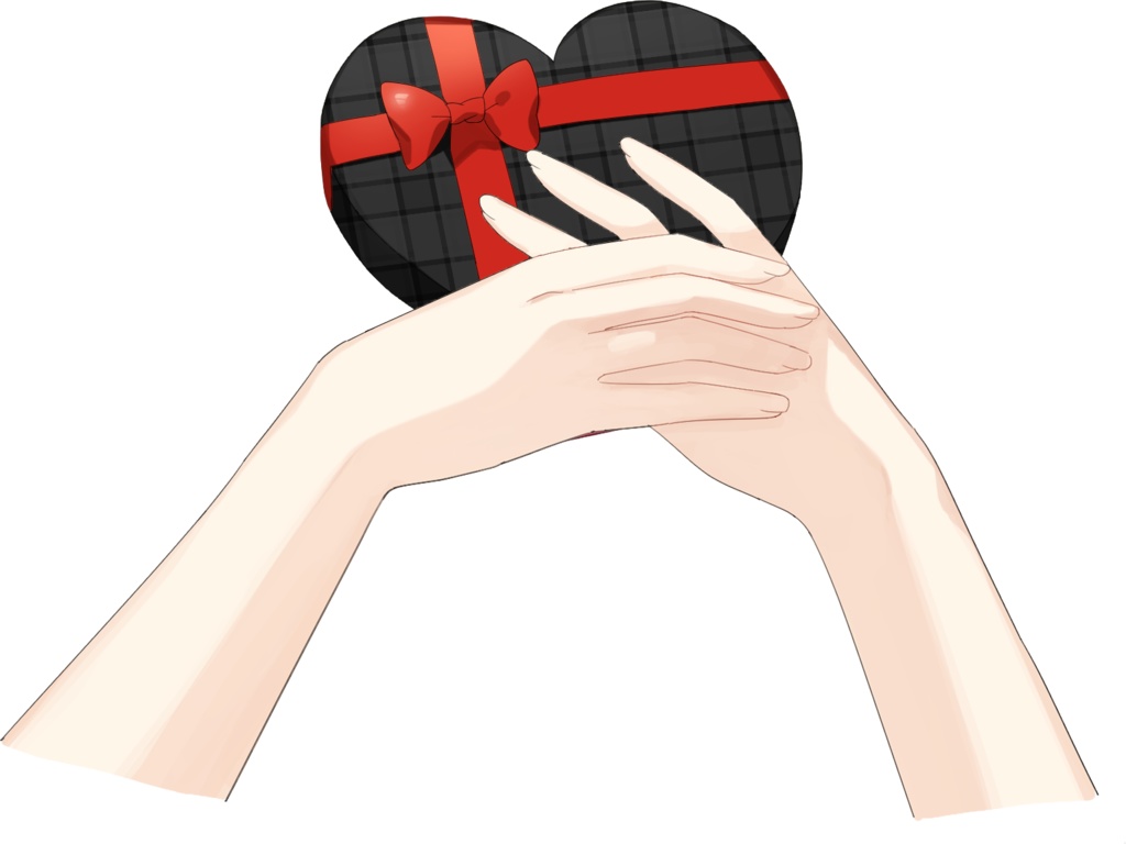 【約850ファイル】誰でもバレンタインチョコ / プレゼント箱 イラストセット