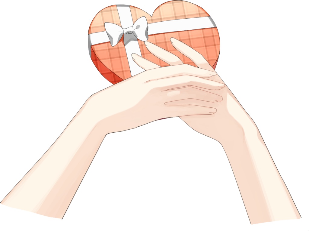 【約850ファイル】誰でもバレンタインチョコ / プレゼント箱 イラストセット