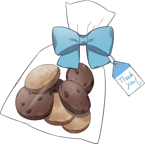 【フリー】誰でもホワイトデー素材 / お菓子・お手々イラストセット