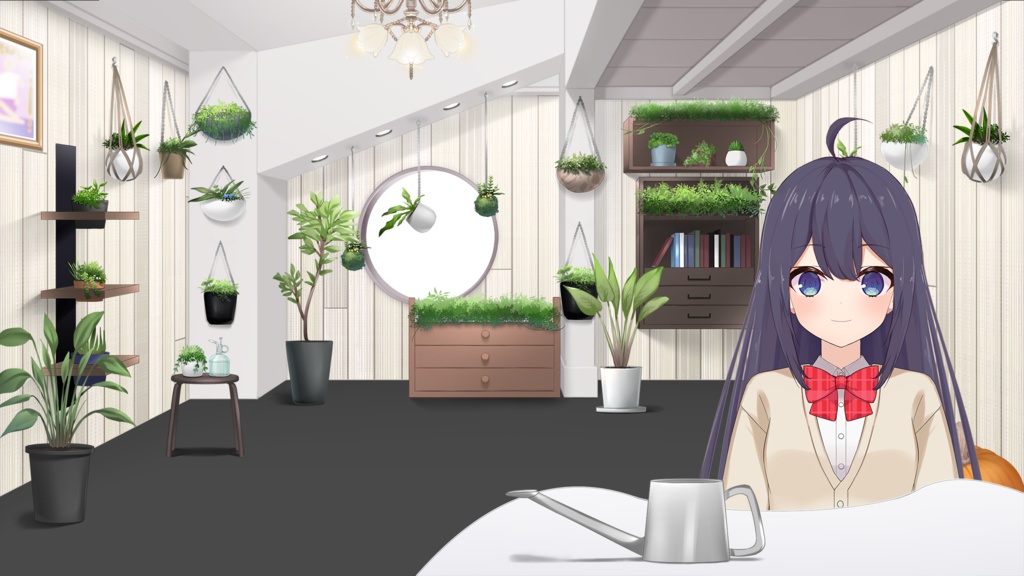 植木鉢・観葉植物・お部屋に緑セット.2【うさねこ式カスタムお部屋配信枠】