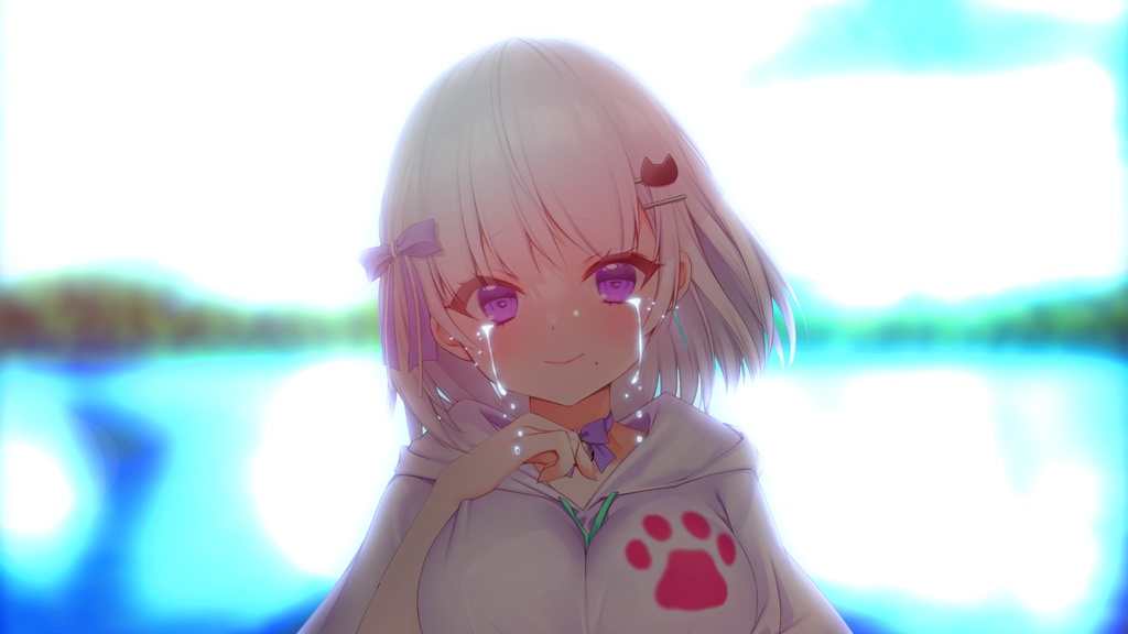 【フリー素材】涙きらきらイラスト素材【Vtuber/サムネイル/動画】