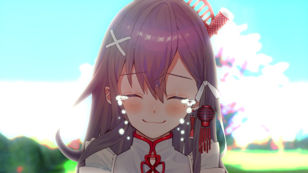 【フリー素材】涙きらきらイラスト素材【Vtuber/サムネイル/動画】