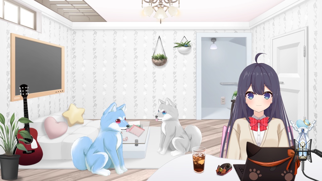 動くわんこ!可愛いペットシリーズ.1【うさねこ式カスタムお部屋配信枠】