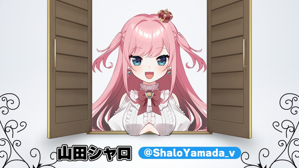 【フリー素材】誰でも窓からひょっこり可愛い素材【Vtuber】