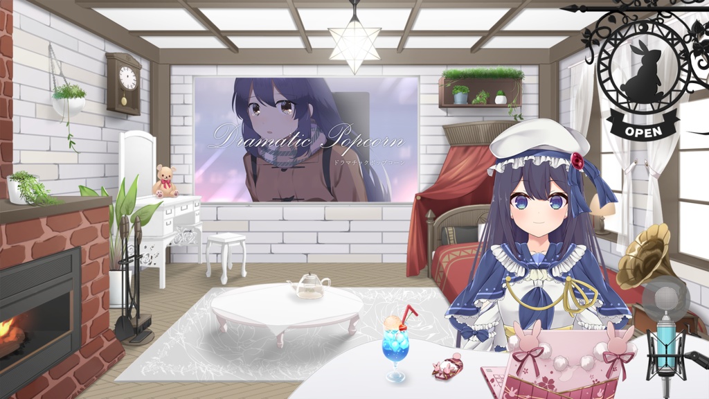 お洒落な天井照明・ライトセット【配信枠・雑談・Vtuber】