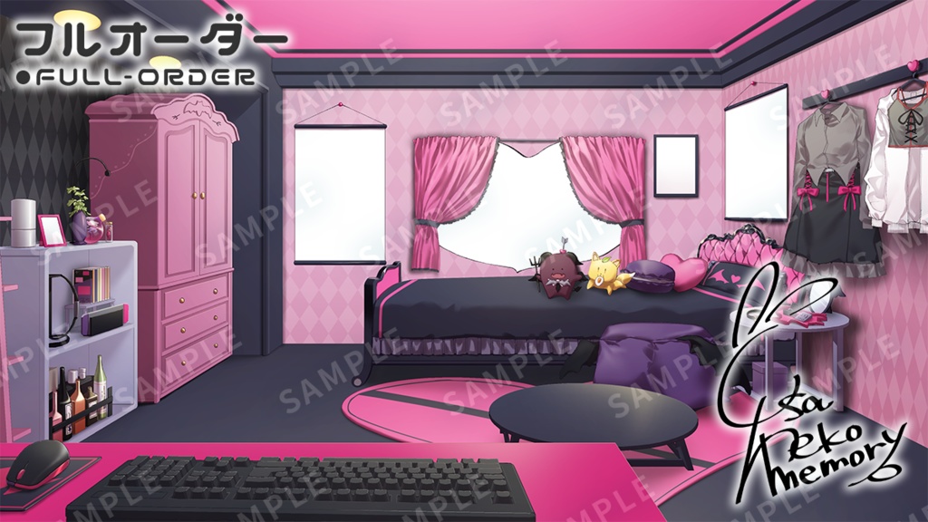 【オリジナル】セミオーダー/フルオーダー型うさねこ式カスタムお部屋