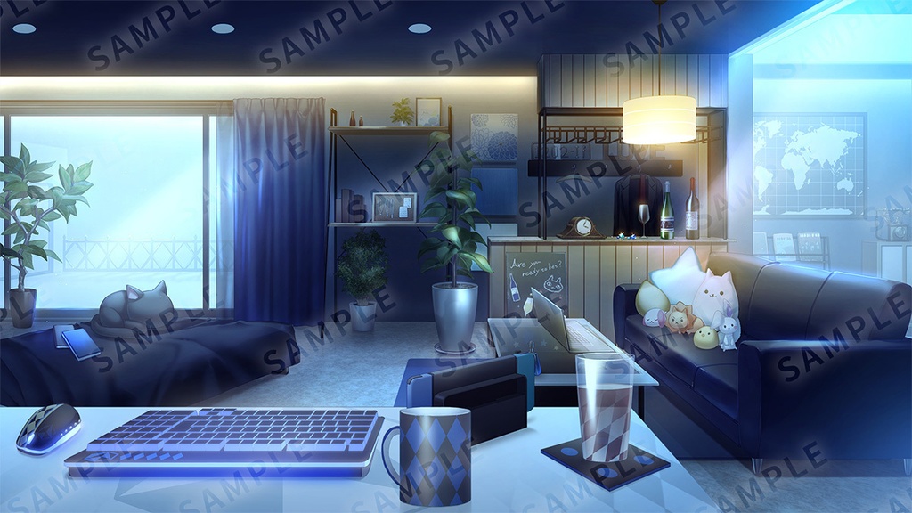 【オリジナル】セミオーダー/フルオーダー型うさねこ式カスタムお部屋