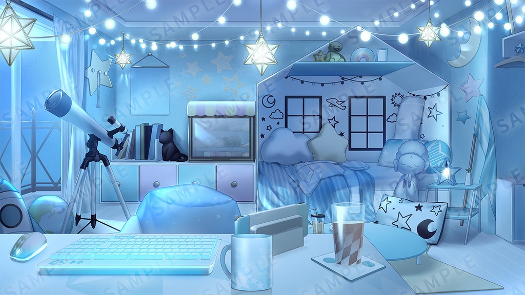 【オリジナル】セミオーダー/フルオーダー型うさねこ式カスタムお部屋