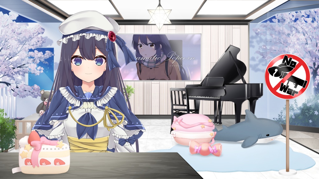 【フリー素材】誰でもNoWarセット【Vtuber / Live2D / 動画編集】