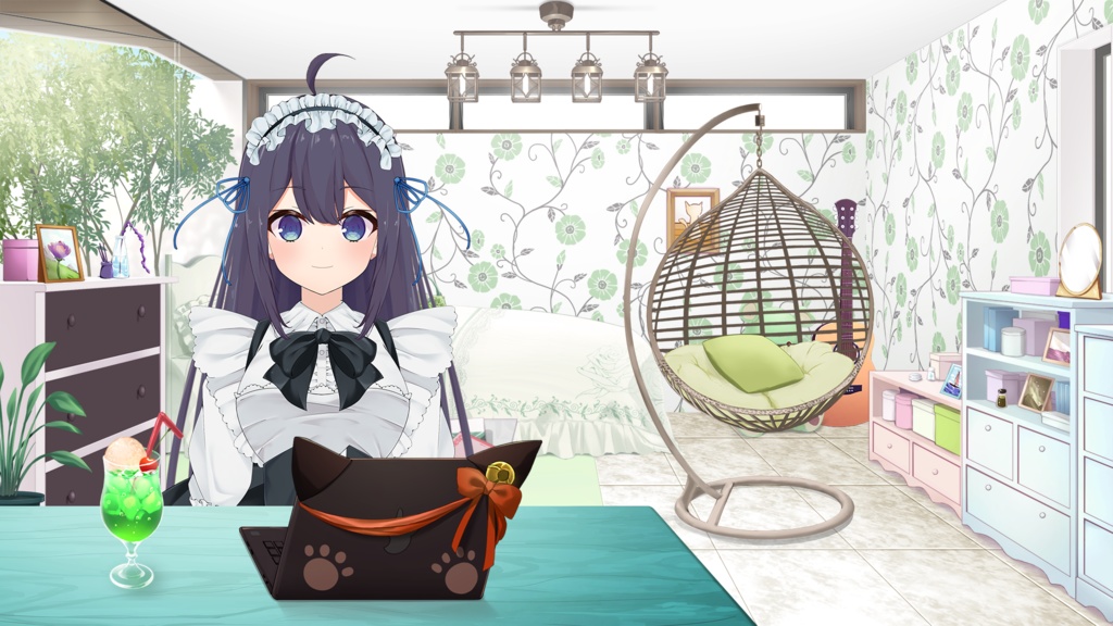 ハンキングチェアセット【うさねこ式カスタムお部屋】