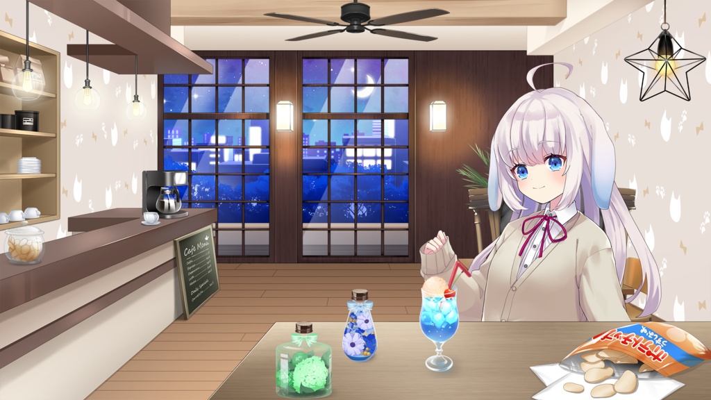 お洒落な吊り下げランプセット【うさねこ式カスタムお部屋】