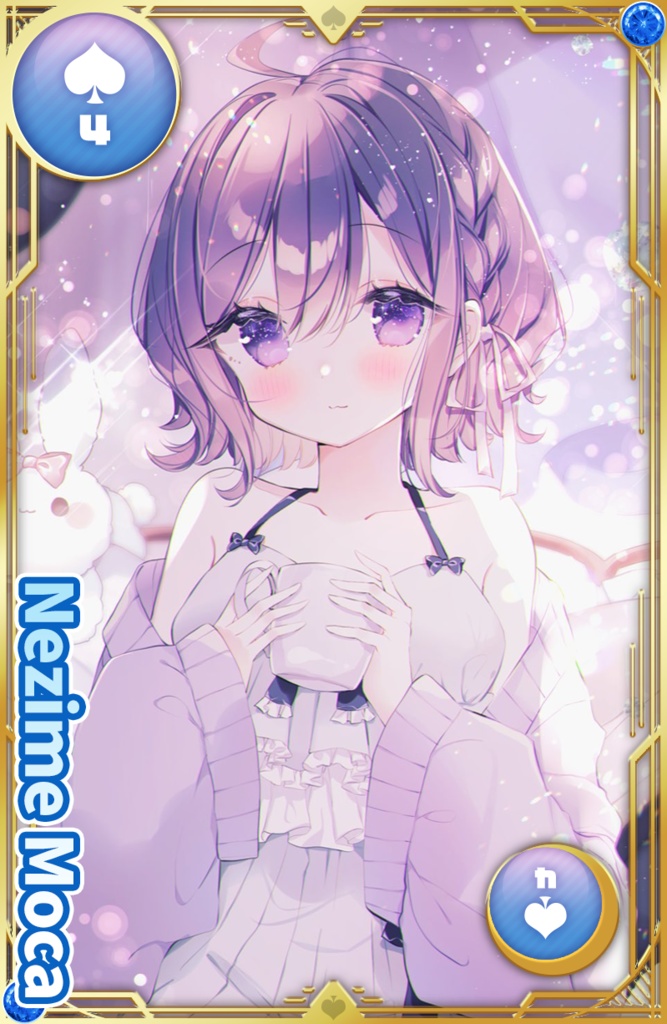 【フリー素材】誰でもトランプ/カード化イラスト素材【Vtuber】