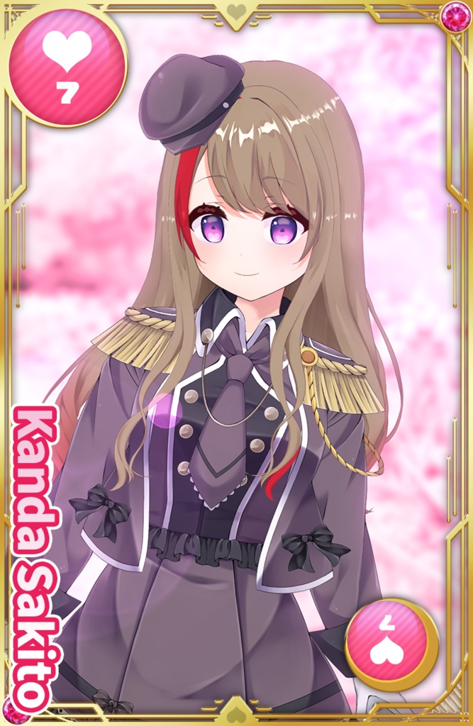 【フリー素材】誰でもトランプ/カード化イラスト素材【Vtuber】