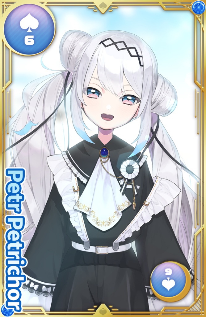 【フリー素材】誰でもトランプ/カード化イラスト素材【Vtuber】