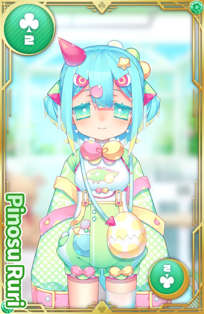 【フリー素材】誰でもトランプ/カード化イラスト素材【Vtuber】