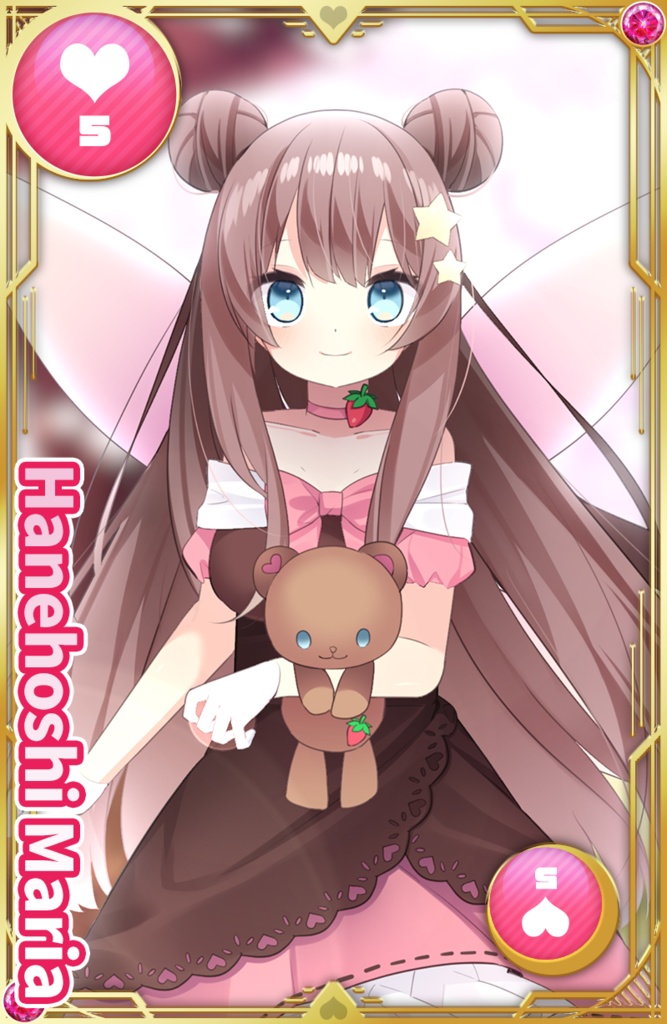 【フリー素材】誰でもトランプ/カード化イラスト素材【Vtuber】