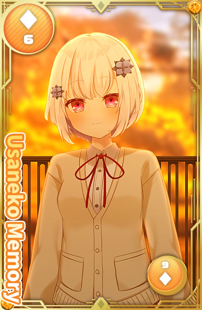 【フリー素材】誰でもトランプ/カード化イラスト素材【Vtuber】