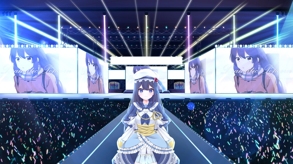 【VTuber/動画師向け】コンサート・ライブ会場背景素材セット【MV/OP/配信画面】