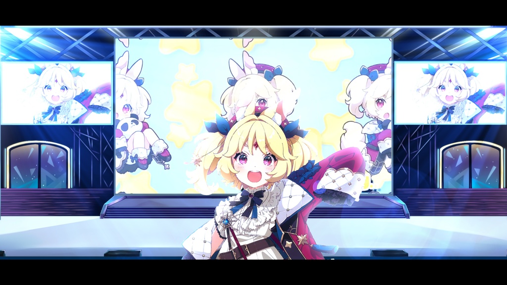 【VTuber/動画師向け】コンサート・ライブ会場背景素材セット【MV/OP/配信画面】